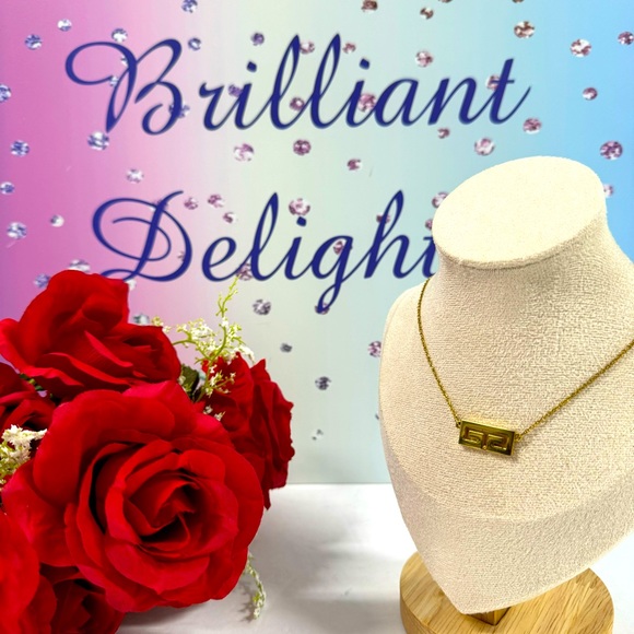 💎 DOUBLE GG NECKLACE - Picture 1 of 12